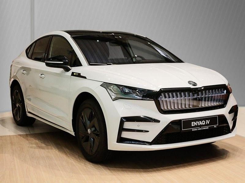 Gebraucht Skoda Enyaq iV RS 219 kW (299 PS) 2023 Moonweiss perleffekt SUV