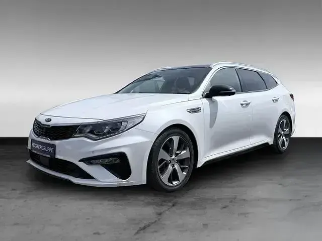 Gebraucht Kia Optima GT 238 PS (175 kW) 2019 Snow white pearl (metallic) Kombi