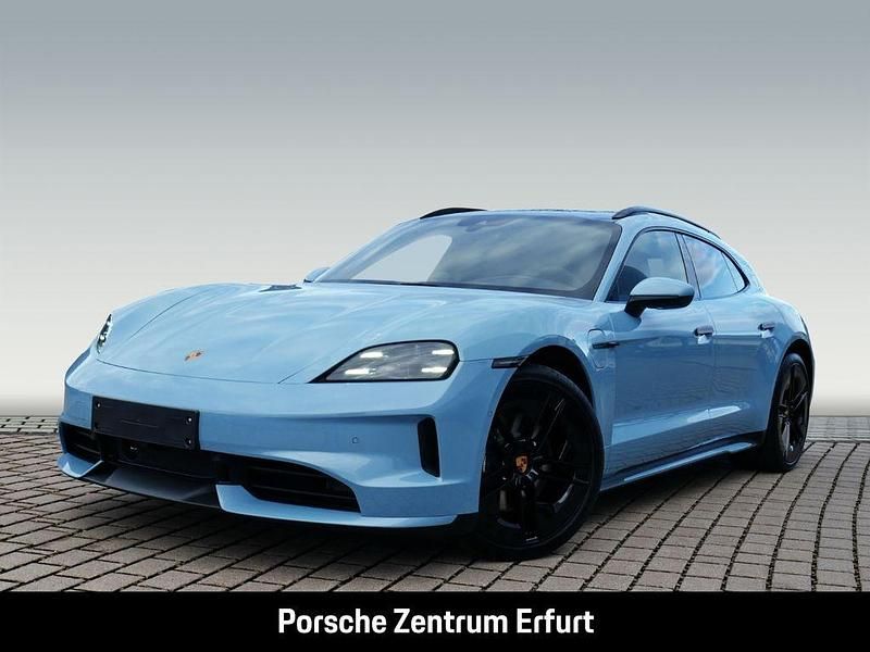 Frozenbluemetallic Gebraucht 2024 Porsche Taycan Sport Turismo Limousine | 144.972 € - Bild 1/4