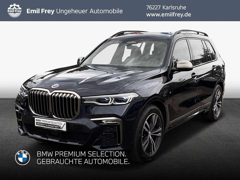 M carbonschwarz Gebraucht 2022 BMW X7 Efficient Dynamics SUV | 79.490 € (Fairer Preis) - Bild 1/3