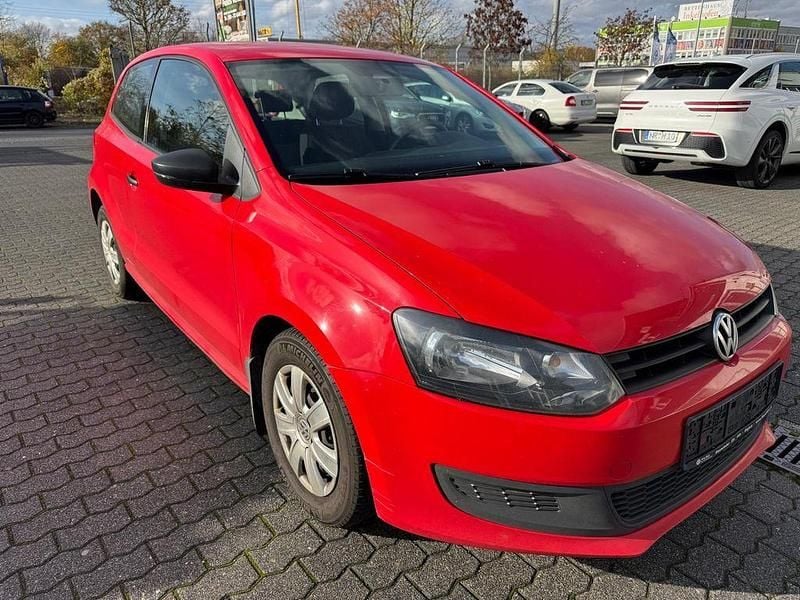 Gebraucht VW Polo Trendline 82 PS (60 kW) 2012 Rot Kleinwagen