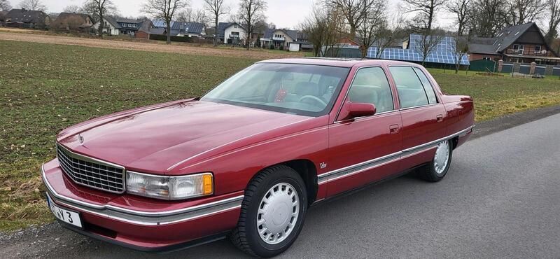 Rot Gebraucht 1997 Cadillac Deville Limousine | 10.499 € - Bild 1/4