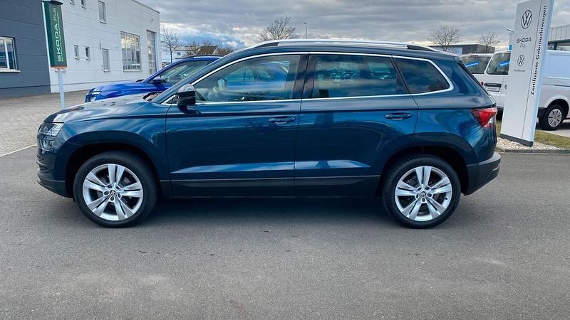 Gebraucht Skoda Karoq Style 150 PS (110 kW) 2019 Blau SUV