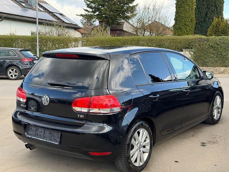 Gebraucht VW Golf VI Style 122 PS (89 kW) 2011 Schwarz Kleinwagen