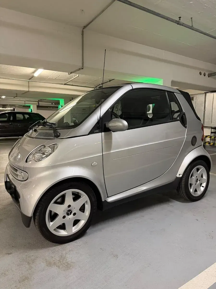 Gebraucht Smart ForTwo Cabrio Passion 41 PS (30 kW) 2003 Silber Cabrio