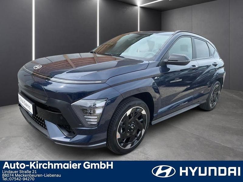 Sailing blue / mic Neu 2025 Hyundai Kona N Line SUV | 40.480 € (Etwas zu teuer) - Bild 1/4
