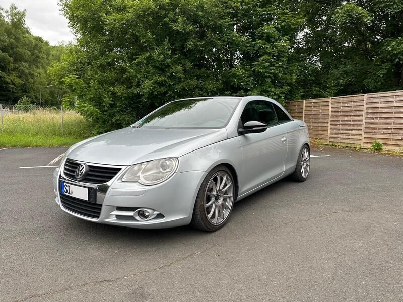 Silber Gebraucht 2007 VW Eos R Cabrio | 5.190 € (Guter Preis) - Bild 1/4