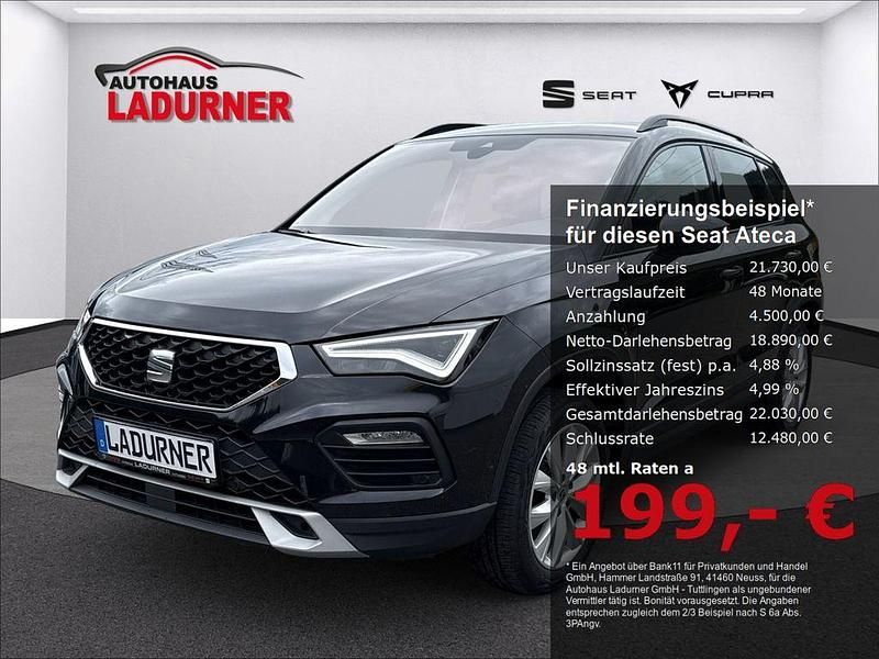 Magic schwarz Gebraucht 2021 Seat Ateca Style SUV | 21.730 € (Etwas zu teuer) - Bild 1/4