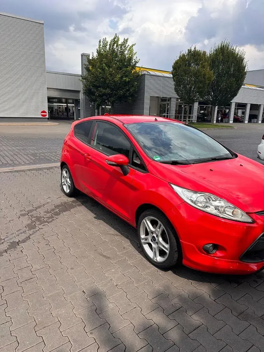 Gebraucht Ford Fiesta Sport 97 PS (71 kW) 2009 Rot Kleinwagen
