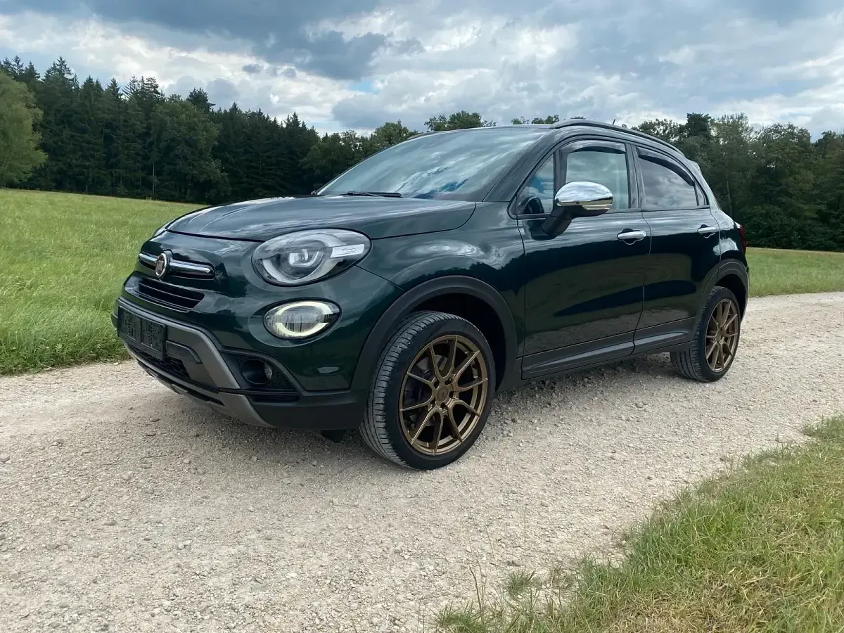 Gebraucht Fiat 500X 150 PS (110 kW) 2019 Grün SUV