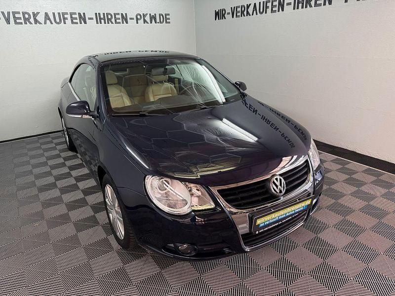 Gebraucht VW Eos 116 PS (85 kW) 2007 Blau Cabrio