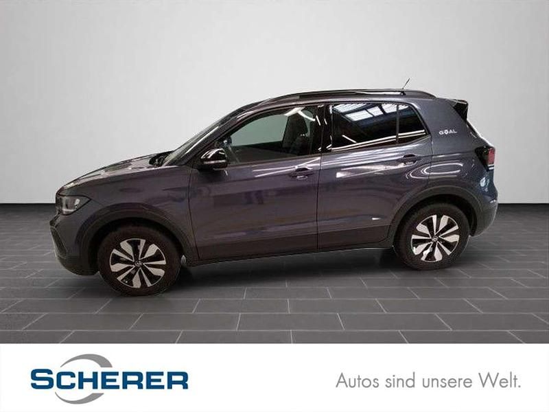 Rauchgrau metallic (metallic) Gebraucht 2025 VW T-Cross Goal SUV | 27.950 € (Fairer Preis) - Bild 1/4