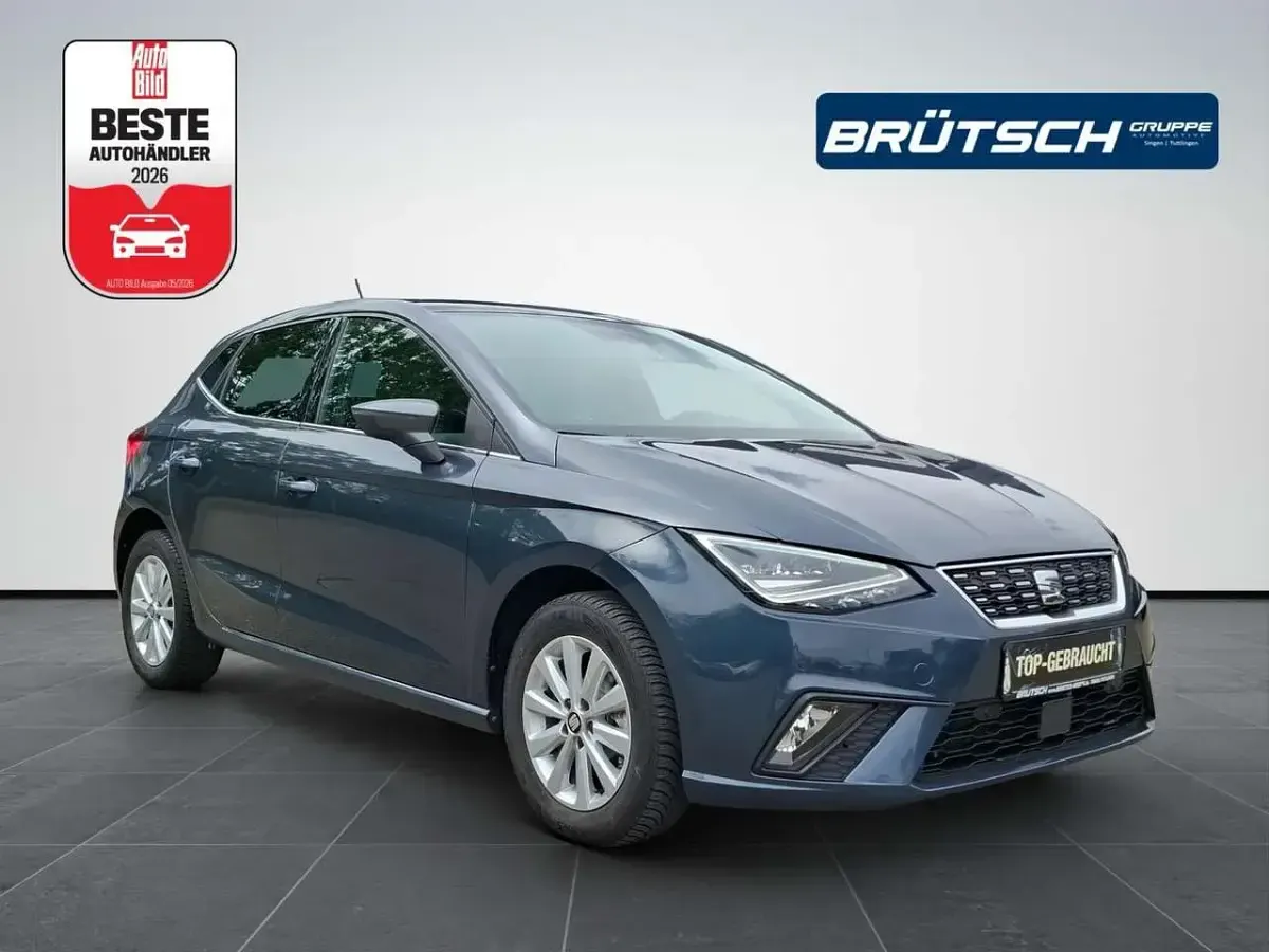Gebraucht Seat Ibiza XCELLENCE 110 PS (80 kW) 2021 "magnetic tech" metallic Kleinwagen
