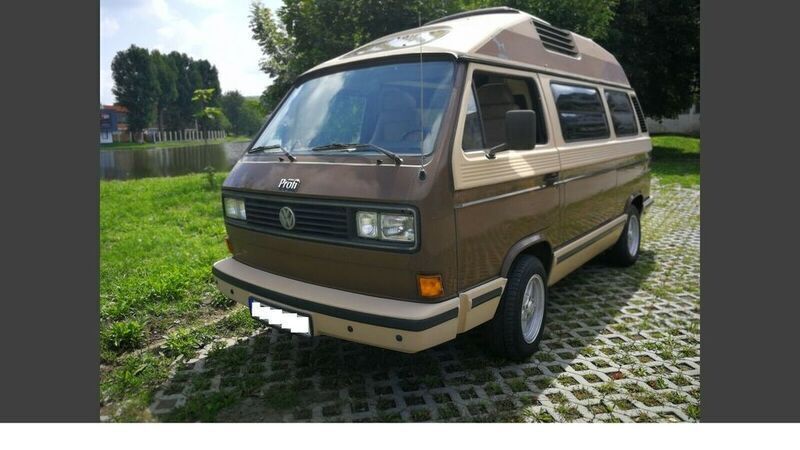 Gebraucht VW T3 69 PS (50 kW) 1982 Braun Van