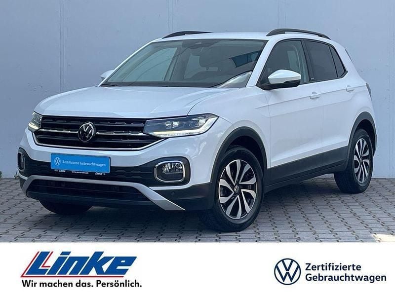 Pure white Gebraucht 2022 VW T-Cross Active SUV | 22.880 € (Fairer Preis) - Bild 1/4
