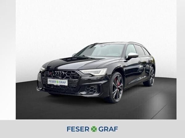 Mythosschwarz metallic Gebraucht 2023 Audi S6 Ambiente Kombi | 91.990 € - Bild 1/4
