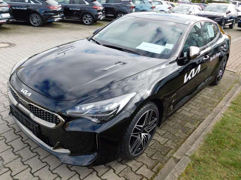 (abp) aurora black pearl Gebraucht 2023 Kia Stinger Coupé | 55.900 € (Teuer) - Bild 1/4