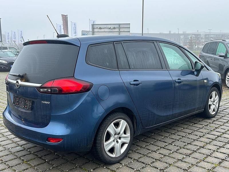 Gebraucht Opel Zafira Tourer Edition 140 PS (102 kW) 2017 Blau Van / Kleinbus