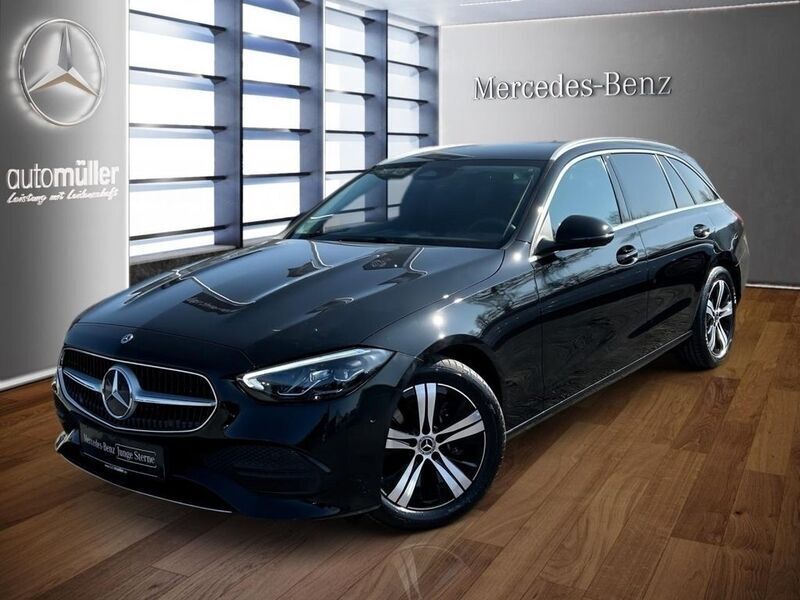 Schwarz Gebraucht 2024 Mercedes C220 Avantgarde Kombi | 38.390 € (Fairer Preis) - Bild 1/4