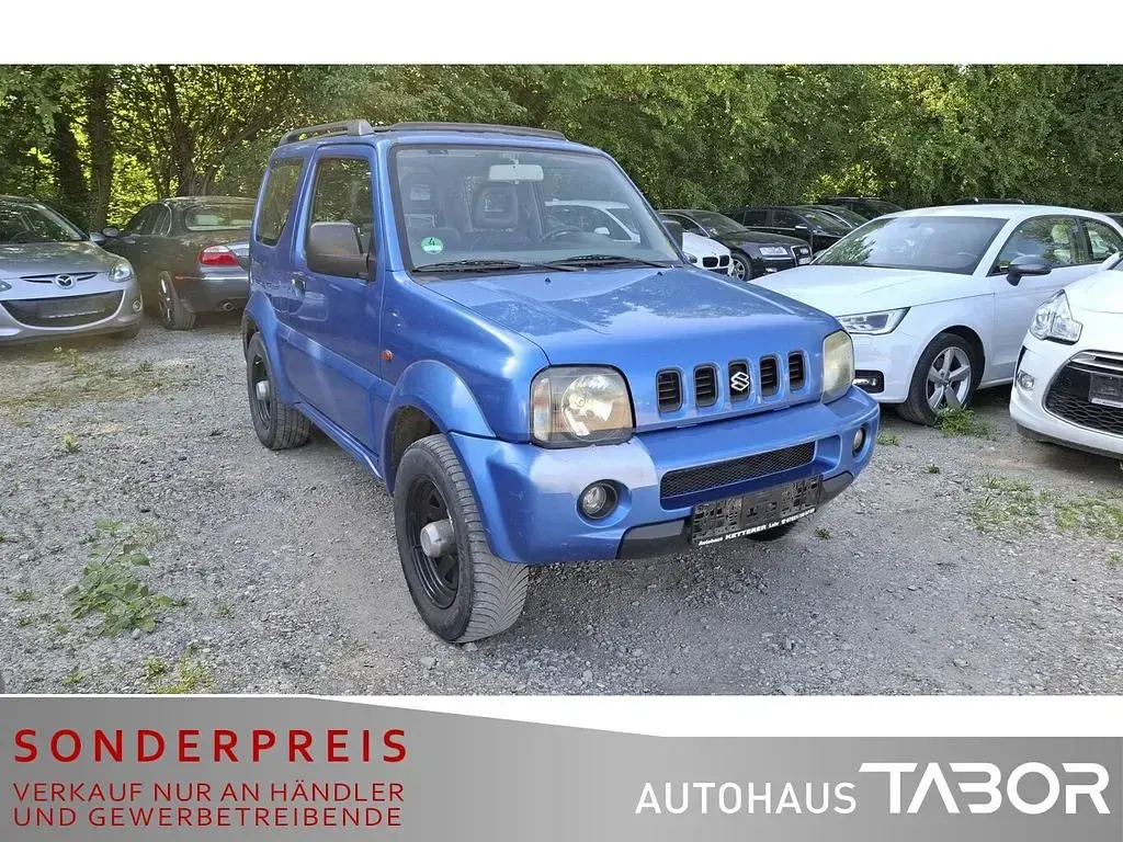 Gebraucht Suzuki Jimny 86 PS (63 kW) 2002 Blau SUV