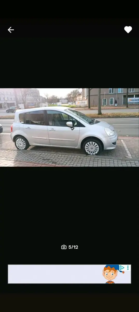 Occasion Renault Grand Modus 110 ch (80 kW) 2008 Gris Monospace