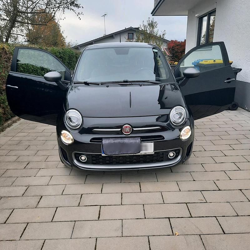 Schwarz Gebraucht 2018 Fiat 500S Sport Kleinwagen | 10.600 € (Fairer Preis) - Bild 1/4