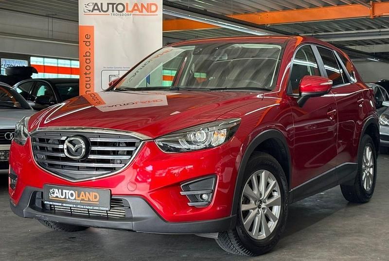Gebraucht Mazda CX-5 Exclusive-Line 150 PS (110 kW) 2016 Rot SUV