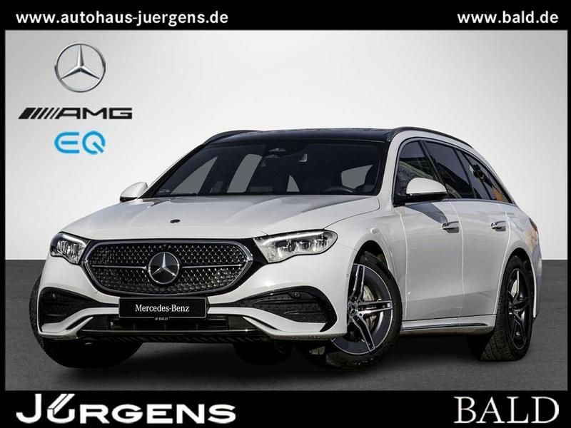 Gebraucht Mercedes E220 AMG 197 PS (144 kW) 2024 Weiss manufaktur opalithweiß b Kombi