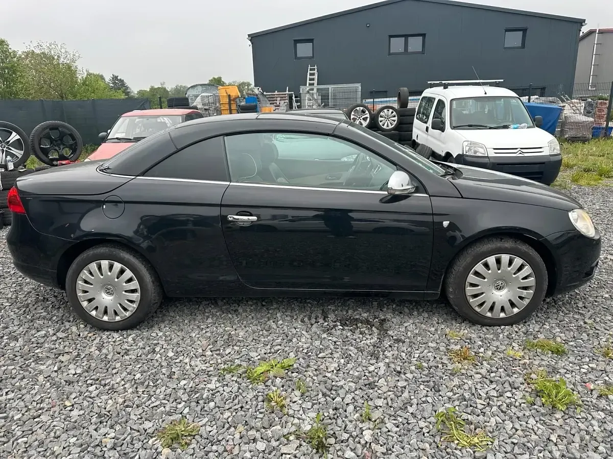Brugt VW Eos Individual 140 HK (102 kW) 2007 Sort Cabriolet