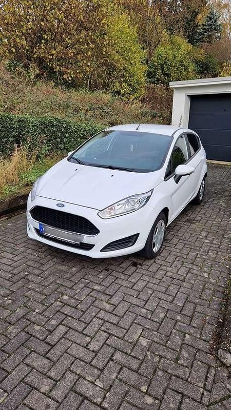 Gebraucht Ford Fiesta Trend 101 PS (74 kW) 2017 Weiß Kleinwagen