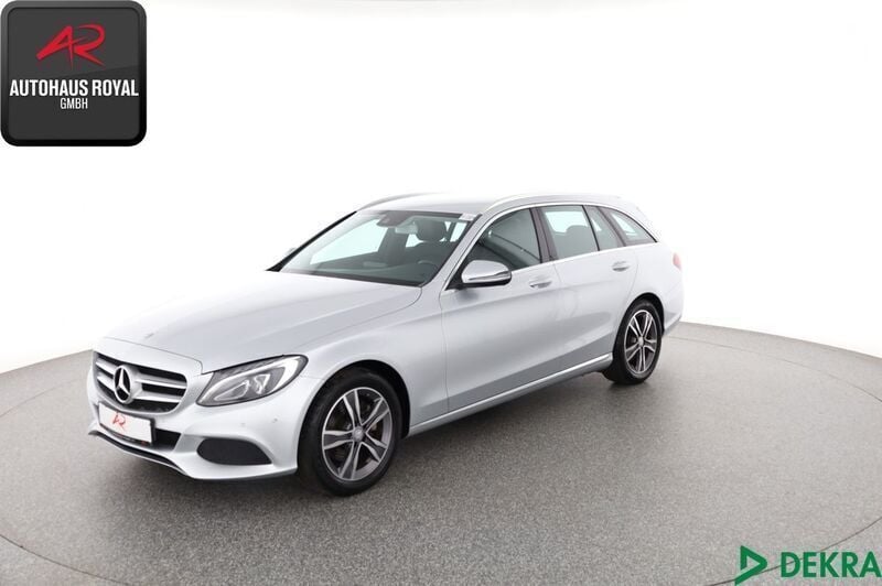 Silber Gebraucht 2016 Mercedes C220 Avantgarde Kombi | 22.380 € (Fairer Preis) - Bild 1/4