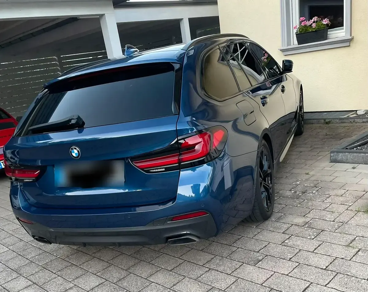 Gebraucht BMW 540 Shadowline 340 PS (250 kW) 2021 Blau Kombi