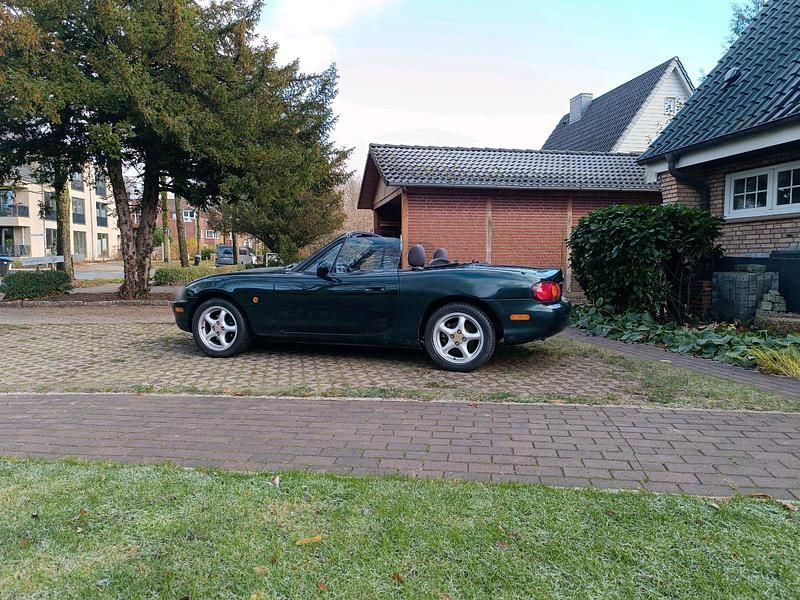 Gebraucht Mazda MX5 110 PS (80 kW) 1999 Grün Cabrio