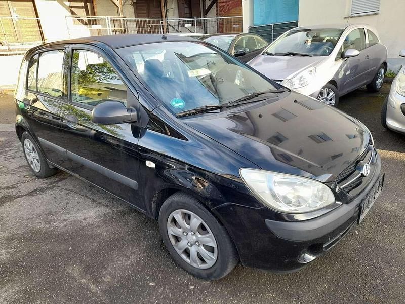 Ebony black Gebraucht 2007 Hyundai Getz Kleinwagen | 600 € (Superpreis) - Bild 1/4