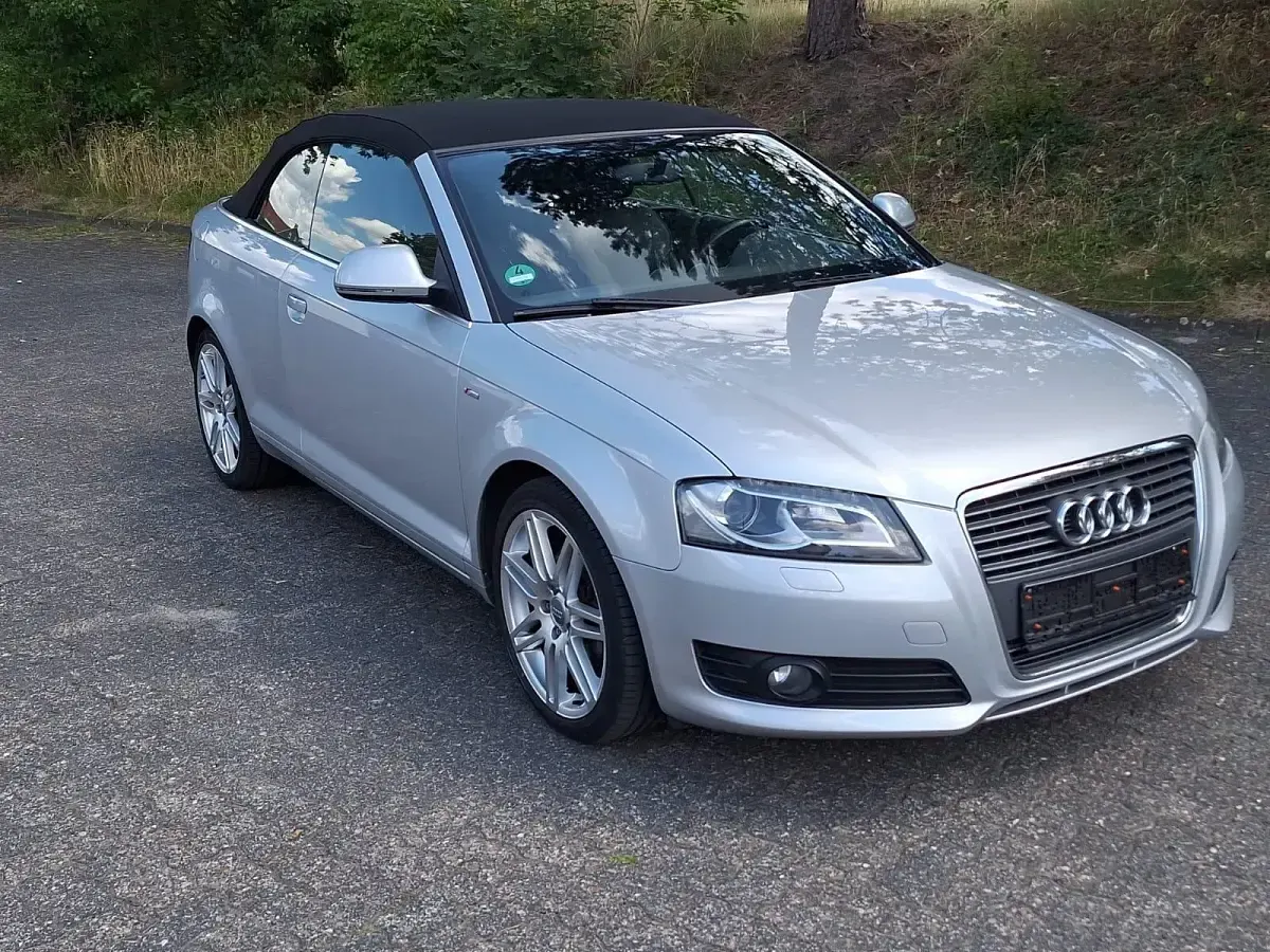 Gebraucht Audi A3 Cabriolet 160 PS (117 kW) 2009 Silber Cabrio