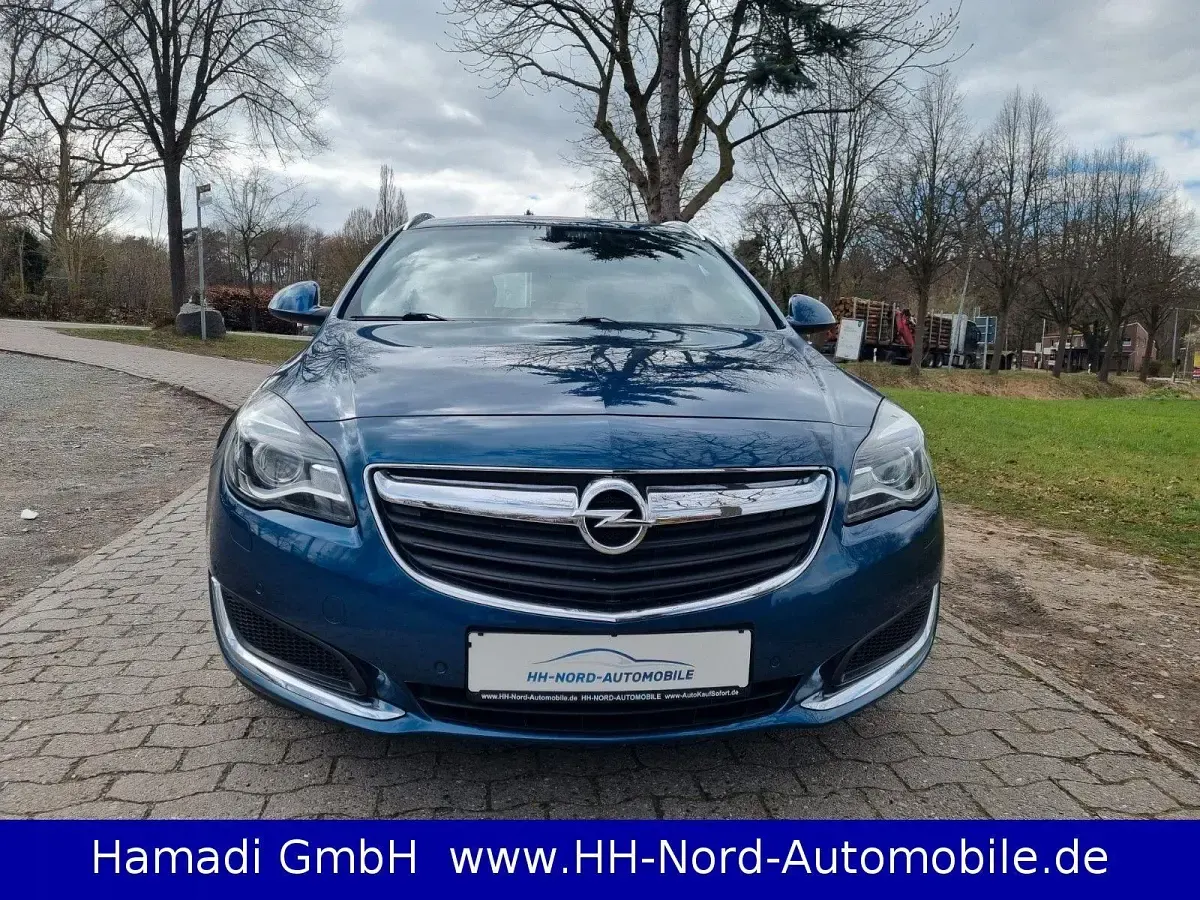 Gebraucht Opel Insignia Business Edition 131 PS (96 kW) 2015 Blau Kombi