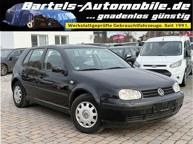 Schwarz Gebraucht 2001 VW Golf Limousine | 1.950 € (Superpreis) - Bild 1/4