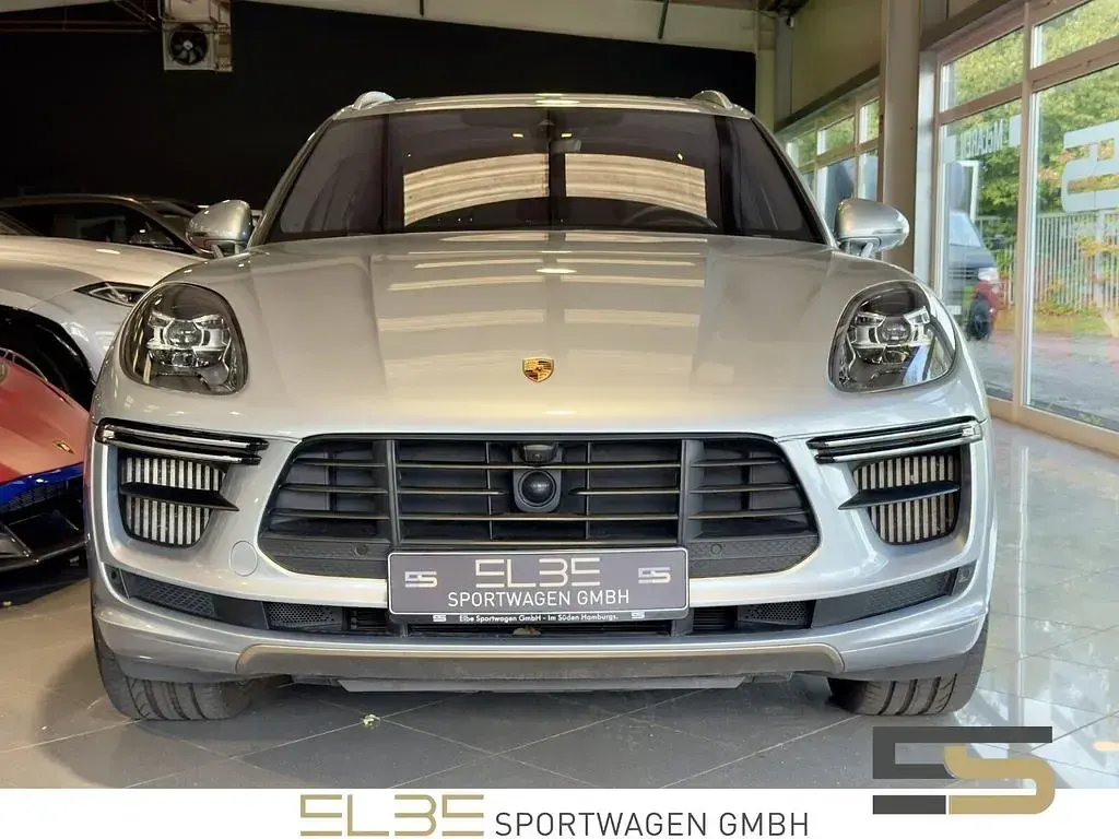 Gebraucht Porsche Macan Turbo 441 PS (324 kW) 2020 Silber SUV
