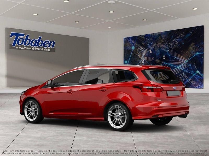 Gebraucht Ford Focus Cool & Connect 150 PS (110 kW) 2018 Rot Kombi