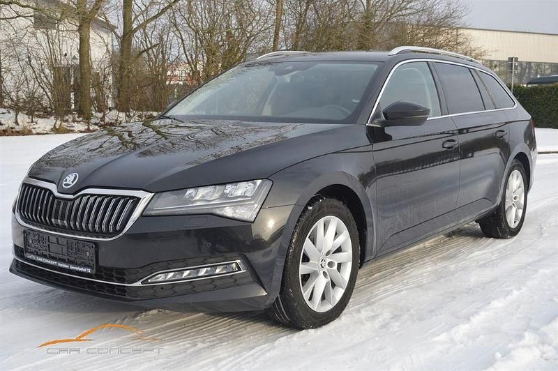 Gebraucht Skoda Superb Style 150 PS (110 kW) 2021 Schwarz Limousine