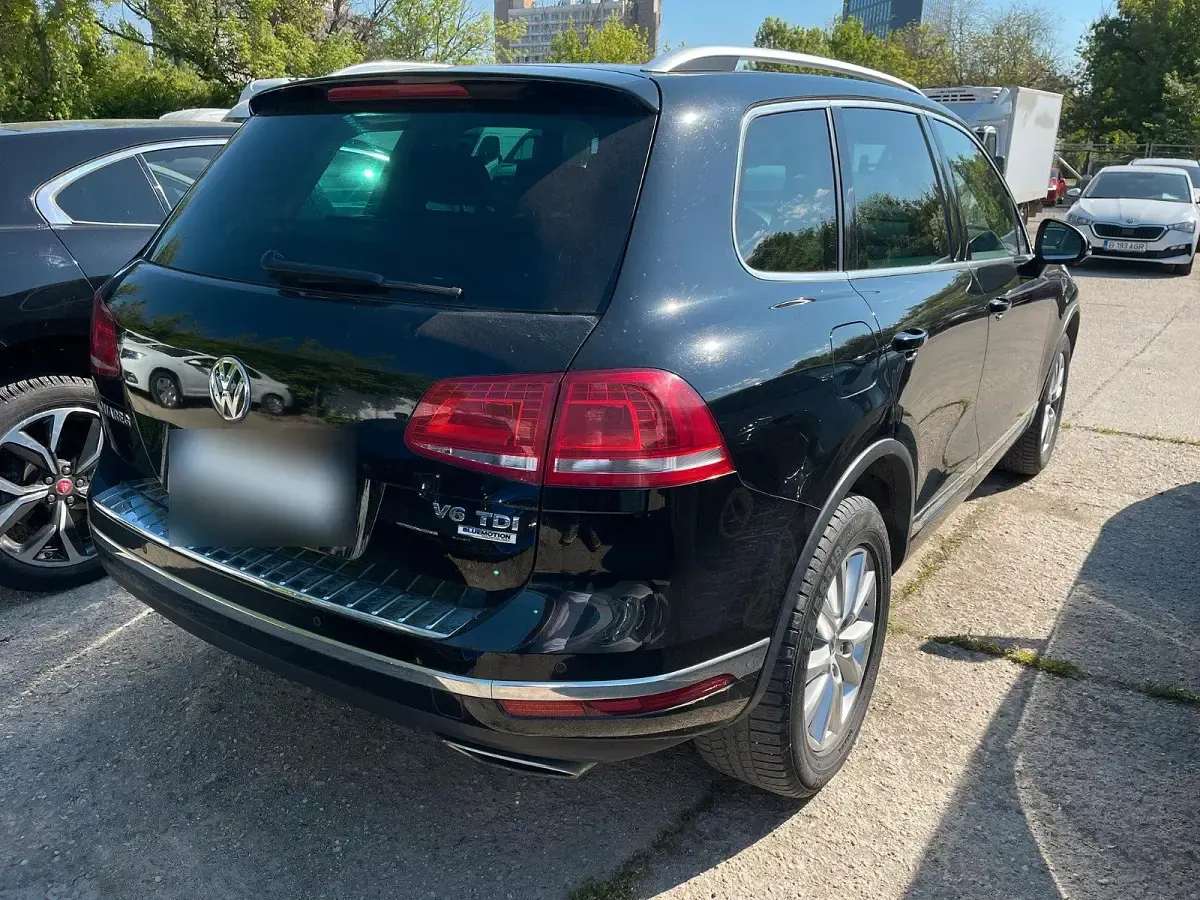 Gebraucht VW Touareg 204 PS (150 kW) 2015 Schwarz SUV