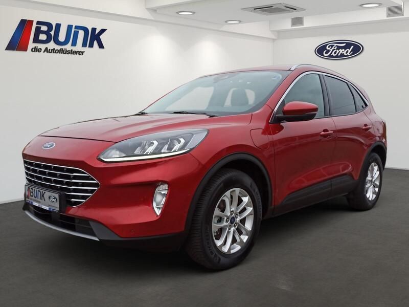 Lackierung metallic ""lucidrot Gebraucht 2021 Ford Kuga Titanium SUV | 27.990 € (Etwas zu teuer) - Bild 1/4