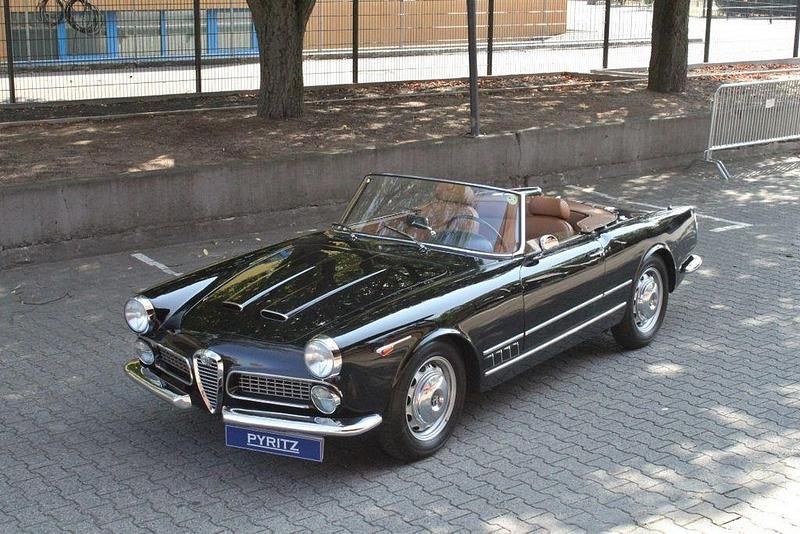 Gebraucht Alfa Romeo 2000 115 PS (84 kW) 1960 Schwarz Cabrio