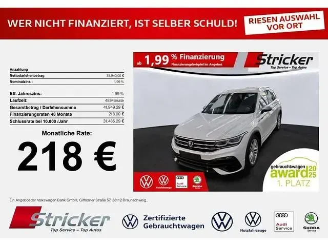 Gebraucht VW Tiguan R 320 PS (235 kW) 2023 Pure white SUV