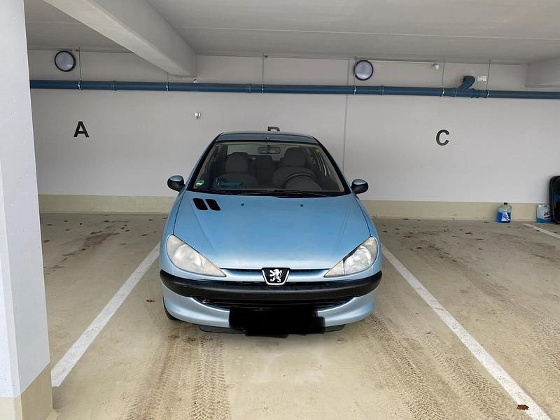Gebraucht Peugeot 206 75 PS (55 kW) 2003 Blau Kleinwagen