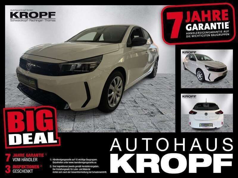 Lack weiss banquise/typ aussenverkl Gebraucht 2023 Opel Corsa Kleinwagen | 13.440 € (Superpreis) - Bild 1/4