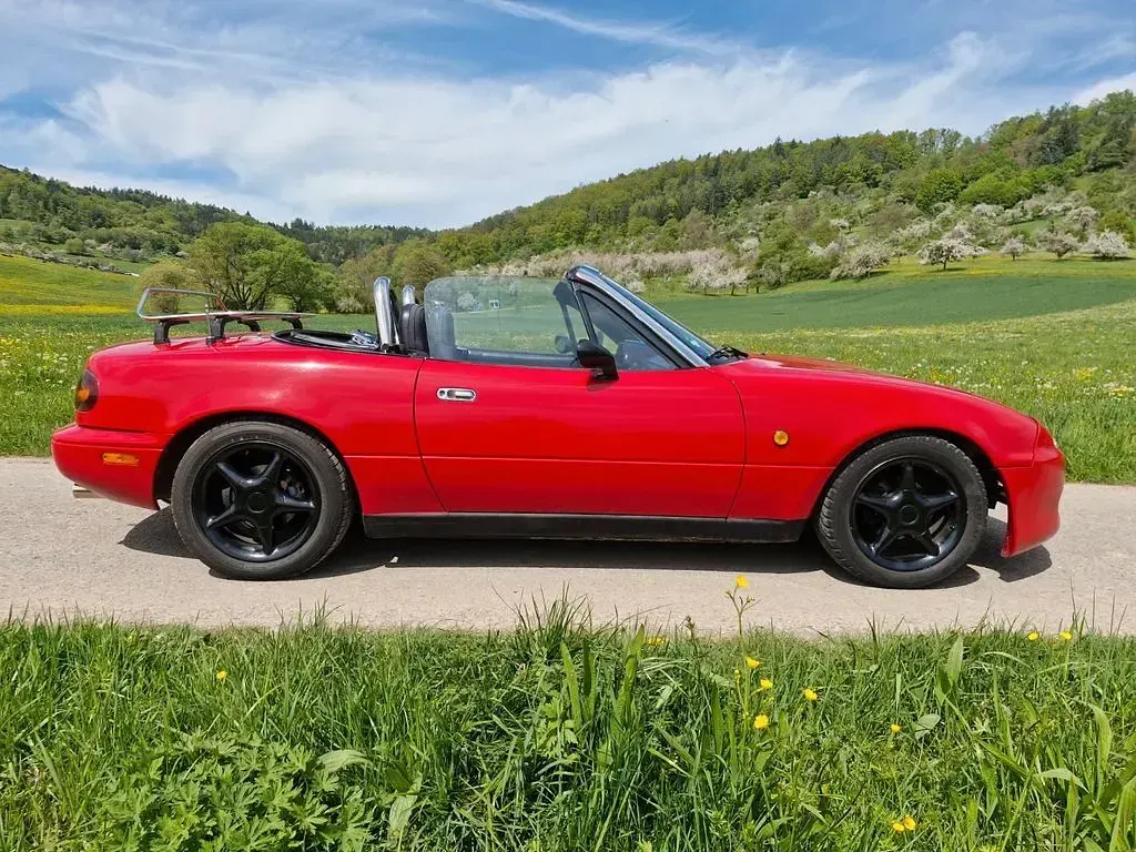 Usata Mazda MX5 1993 Rosso Cabrio