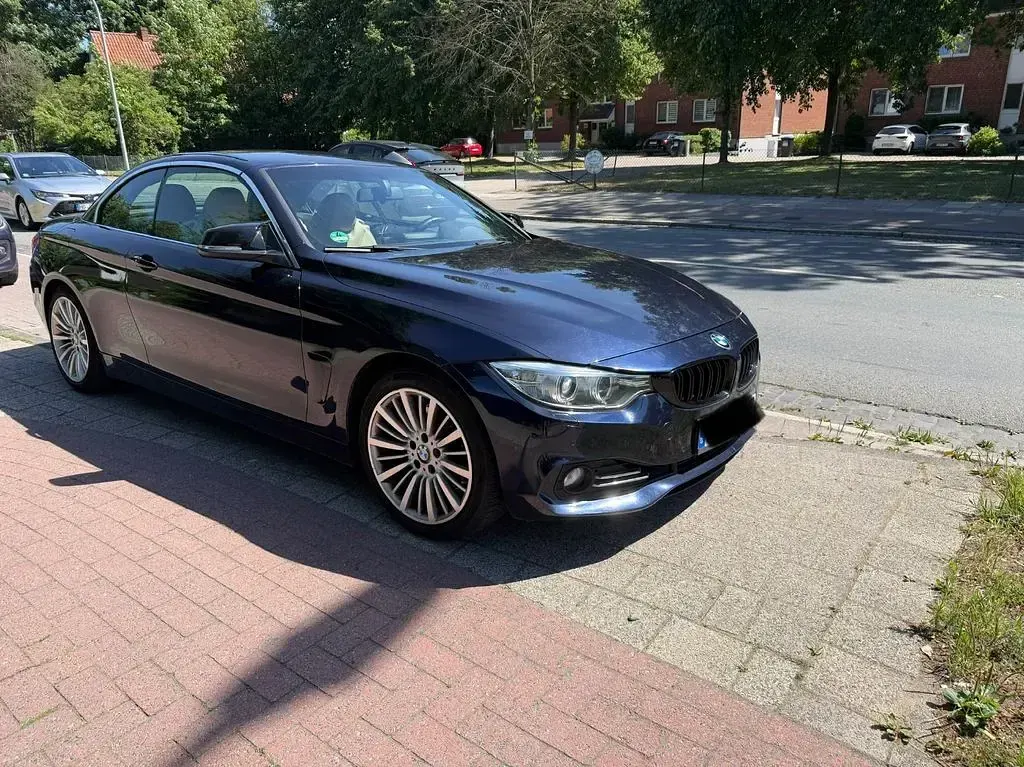 Gebraucht BMW 430 Cabriolet Luxury Line 258 PS (189 kW) 2014 Blau Cabrio