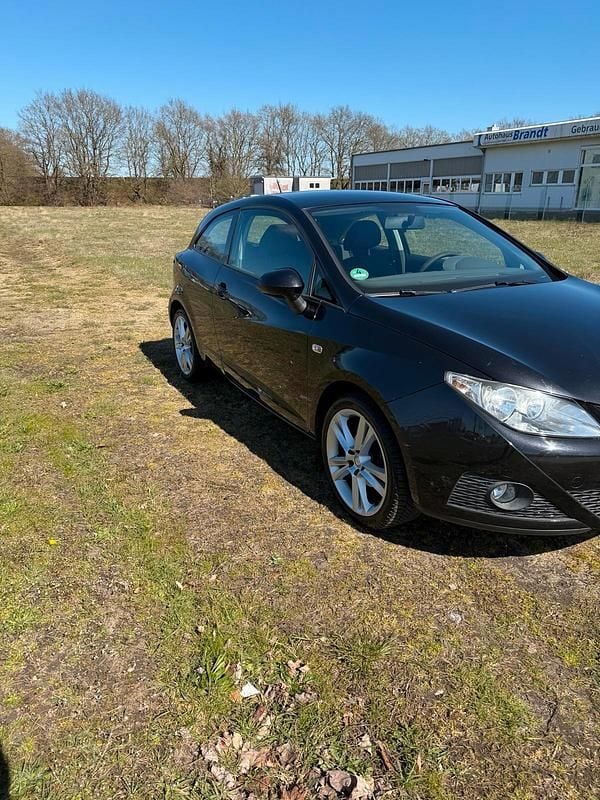 Gebraucht Seat Ibiza 86 PS (63 kW) 2010 Schwarz Kleinwagen
