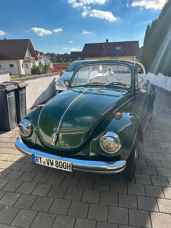 Grün Gebraucht 1972 VW Käfer S Cabrio | 8.500 € - Bild 1/4